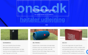 Valgmulighederne hos onso.dk